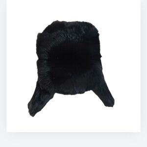 Black Muskrat Russian Style Full Fur